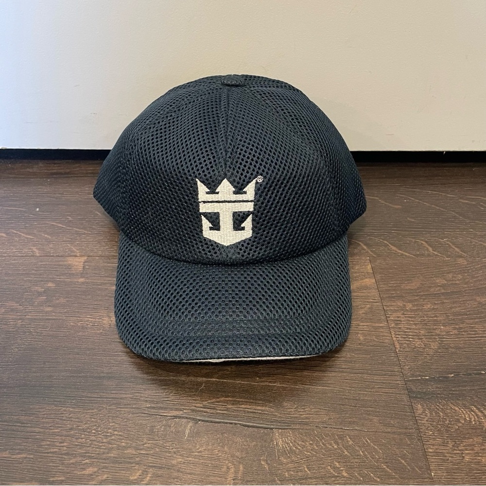 Royal Caribbean Cruise Line Hat Cap Navy Blue Mesh Adjustable NWOT